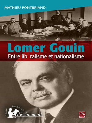 cover image of Lomer Gouin